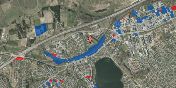 Jordforureningskort på Kongefolden 42, 1. mf, 8660 Skanderborg