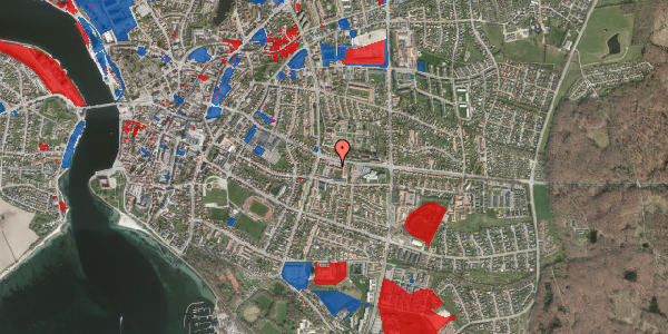 Jordforureningskort på Søndre Landevej 28, st. 2210, 6400 Sønderborg