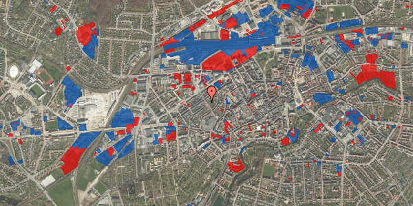 Jordforureningskort på Odinsgade 33, 5000 Odense C