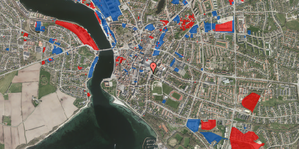 Jordforureningskort på Kongevej 64, 6400 Sønderborg