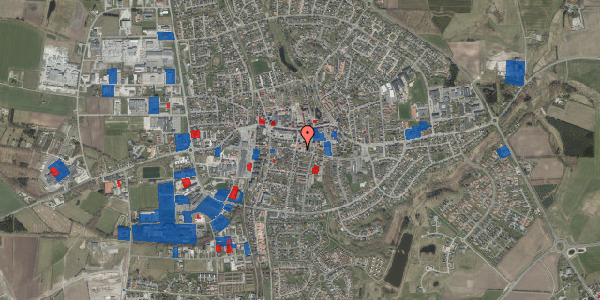 Jordforureningskort på Jyllandsgade 21, 9600 Aars