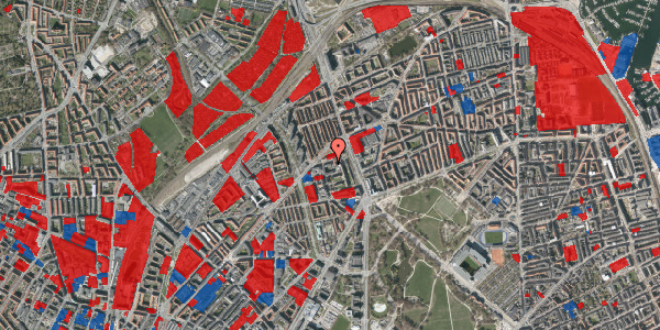 Jordforureningskort på Ragnagade 9, 3. 3, 2100 København Ø