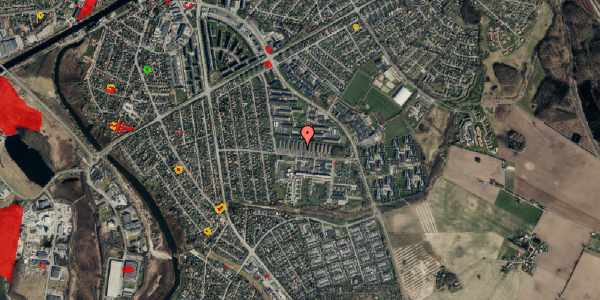 Jordforureningskort på Svendborgvej 161, 4700 Næstved