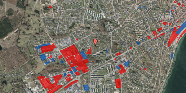 Jordforureningskort på Lathyrusvej 27, 3000 Helsingør