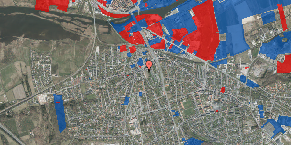 Jordforureningskort på Tyvdalen 7, 8940 Randers SV