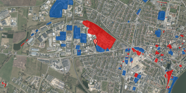 Jordforureningskort på Ærøvej 10, 8800 Viborg