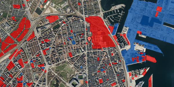 Jordforureningskort på Sionsgade 2, 3. 4, 2100 København Ø