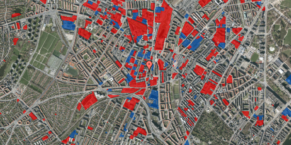 Jordforureningskort på Falkevej 2, 1. 3, 2400 København NV