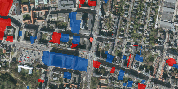 Jordforureningskort på Falkoner Alle 3, kl. , 2000 Frederiksberg