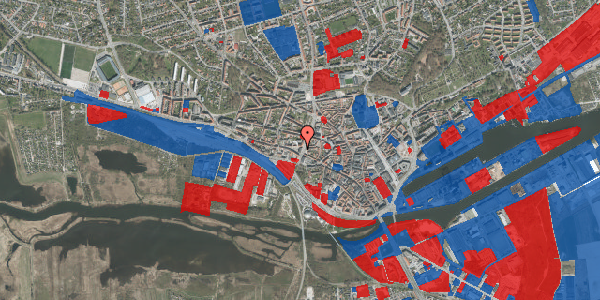 Jordforureningskort på Vestertorv 2, 1. th, 8900 Randers C