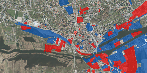 Jordforureningskort på Vestertorv 2, 3. , 8900 Randers C