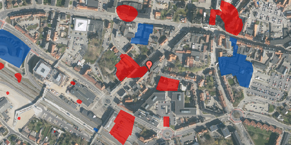 Jordforureningskort på Jernbanegade 12, 8800 Viborg