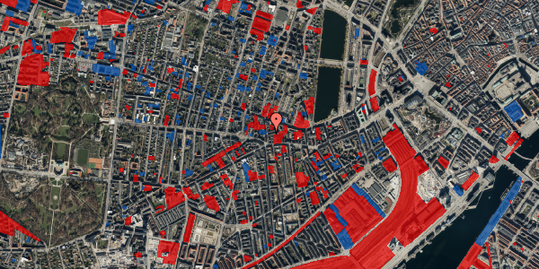 Jordforureningskort på Tullinsgade 27, 1618 København V