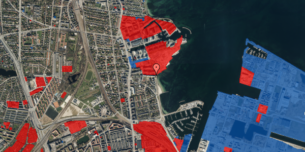 Jordforureningskort på Scherfigsvej 23, 2100 København Ø