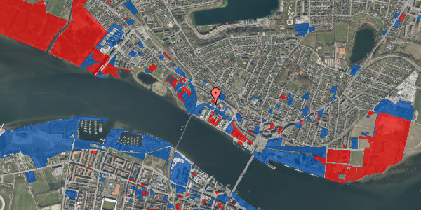 Jordforureningskort på Spiesgade 44, 9400 Nørresundby