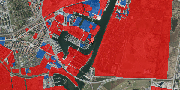 Jordforureningskort på Teglholmens Østkaj 58, 2450 København SV