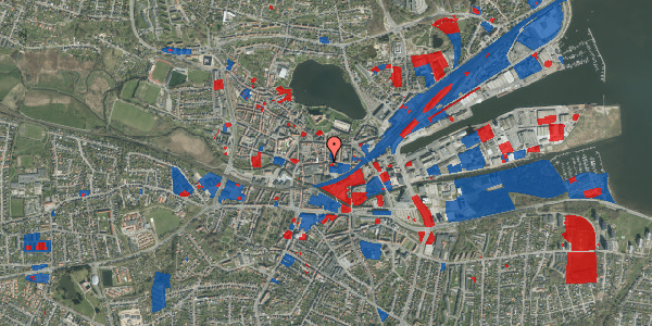 Jordforureningskort på Helligkorsgade 22A, 6000 Kolding