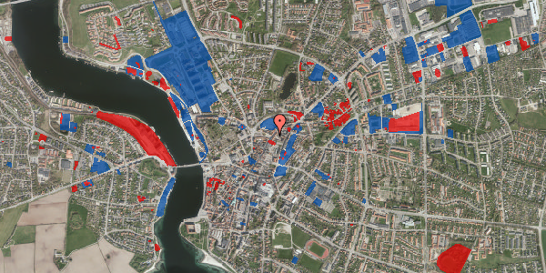 Jordforureningskort på Perlegade 58, 6400 Sønderborg