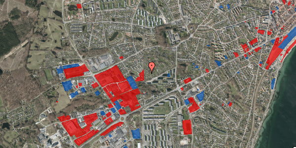 Jordforureningskort på Lathyrusvej 39, 3000 Helsingør