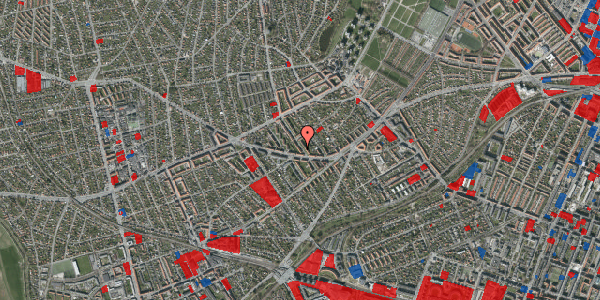 Jordforureningskort på Dybendalsvej 45, st. , 2720 Vanløse