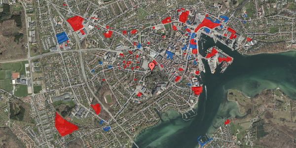 Jordforureningskort på Lundevej 13, 5700 Svendborg