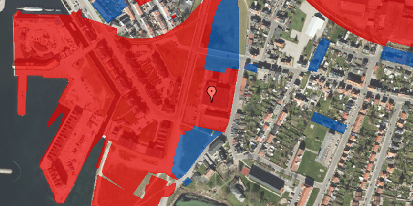 Jordforureningskort på Holmens Boulevard 11, 5800 Nyborg