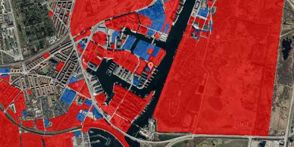 Jordforureningskort på Teglholmens Østkaj 57, 2450 København SV