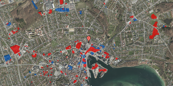 Jordforureningskort på Ørkildsgade 4B, 5700 Svendborg