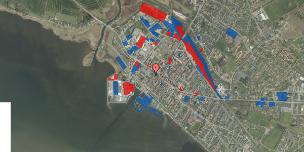 Jordforureningskort på V Strandgade 8C, 1. th, 6950 Ringkøbing