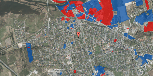 Jordforureningskort på Tyvdalen 12, 1. 7, 8940 Randers SV