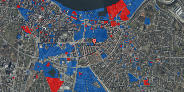 Jordforureningskort på Færøgade 45, st. , 9000 Aalborg