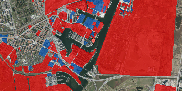 Jordforureningskort på Teglholmens Østkaj 16, 2450 København SV