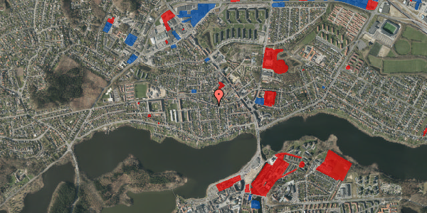 Jordforureningskort på Guldbergsgade 27, st. , 8600 Silkeborg