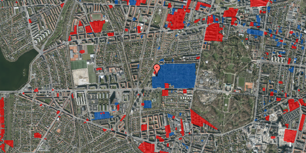 Jordforureningskort på Roskildevej 54B, st. 4, 2000 Frederiksberg