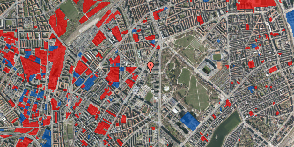 Jordforureningskort på Universitetsparken 15, 2100 København Ø