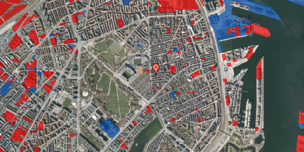 Jordforureningskort på Østerbrogade 102, 5. th, 2100 København Ø