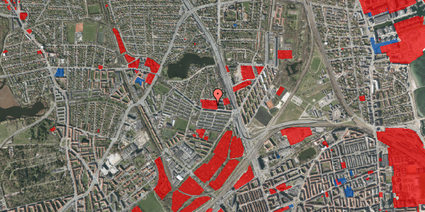 Jordforureningskort på Emdrupvej 24, 1. 2, 2100 København Ø