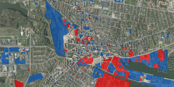 Jordforureningskort på Hestedamsgade 4, 8700 Horsens