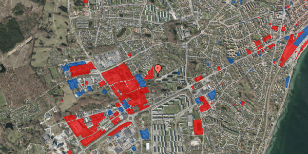 Jordforureningskort på Lathyrusvej 58, 3000 Helsingør