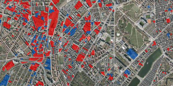 Jordforureningskort på Thorsgade 87A, 2200 København N