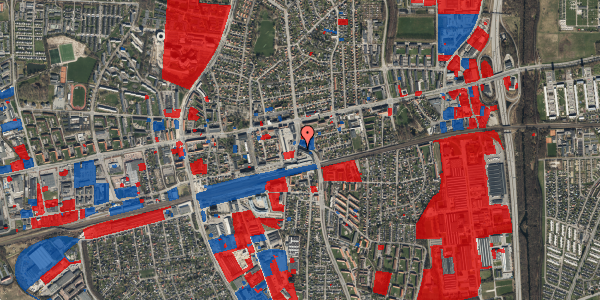 Jordforureningskort på Østbrovej 2A, 2. 2, 2600 Glostrup