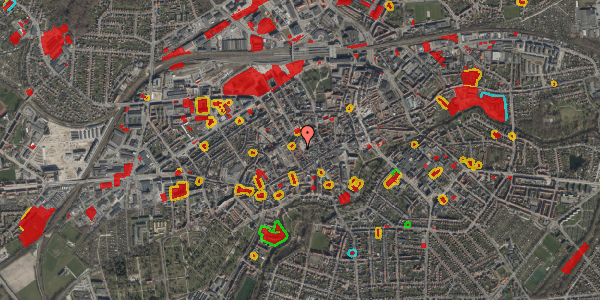 Jordforureningskort på Vintapperstræde 43, st. , 5000 Odense C