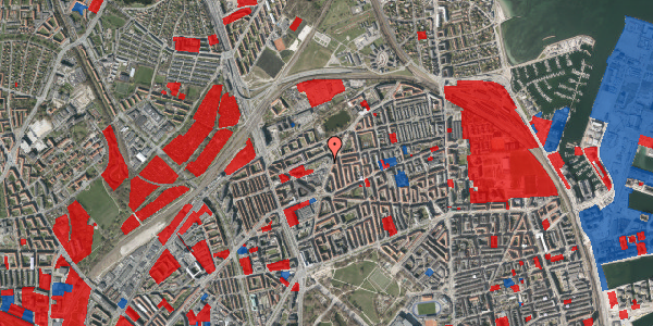 Jordforureningskort på Omøgade 13, 2100 København Ø