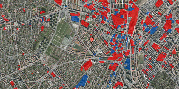 Jordforureningskort på Vestergårdsvej 4, 3. th, 2400 København NV