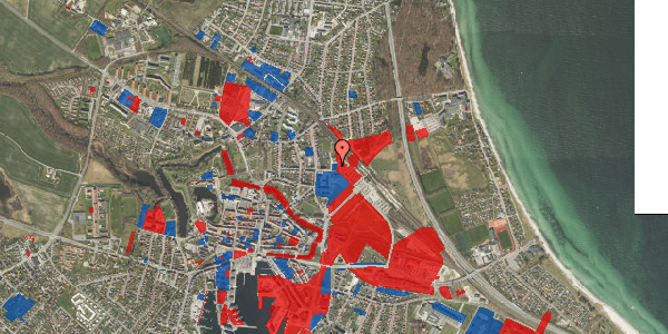 Jordforureningskort på Ellemosevej 2, 5800 Nyborg