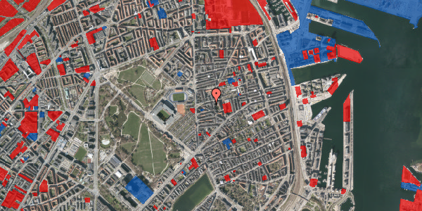 Jordforureningskort på Ribegade 15, 5. th, 2100 København Ø