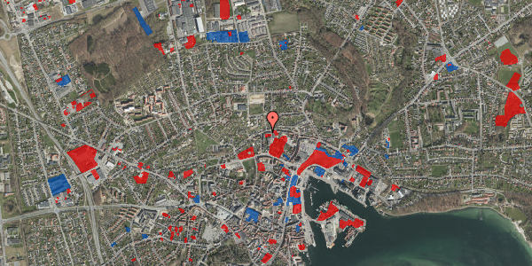 Jordforureningskort på Dronningholmsvej 40, st. tv, 5700 Svendborg