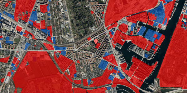 Jordforureningskort på Louis Pios Gade 8, 4. , 2450 København SV