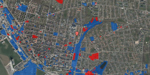 Jordforureningskort på Østergade 83, kl. , 6700 Esbjerg