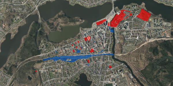 Jordforureningskort på Hostrupsgade 33A, 8600 Silkeborg